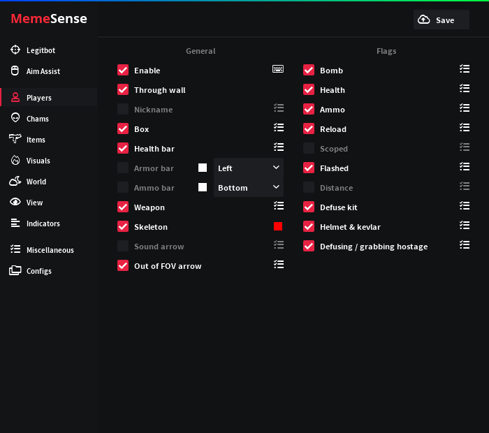 Menu Showcase · MemeSense